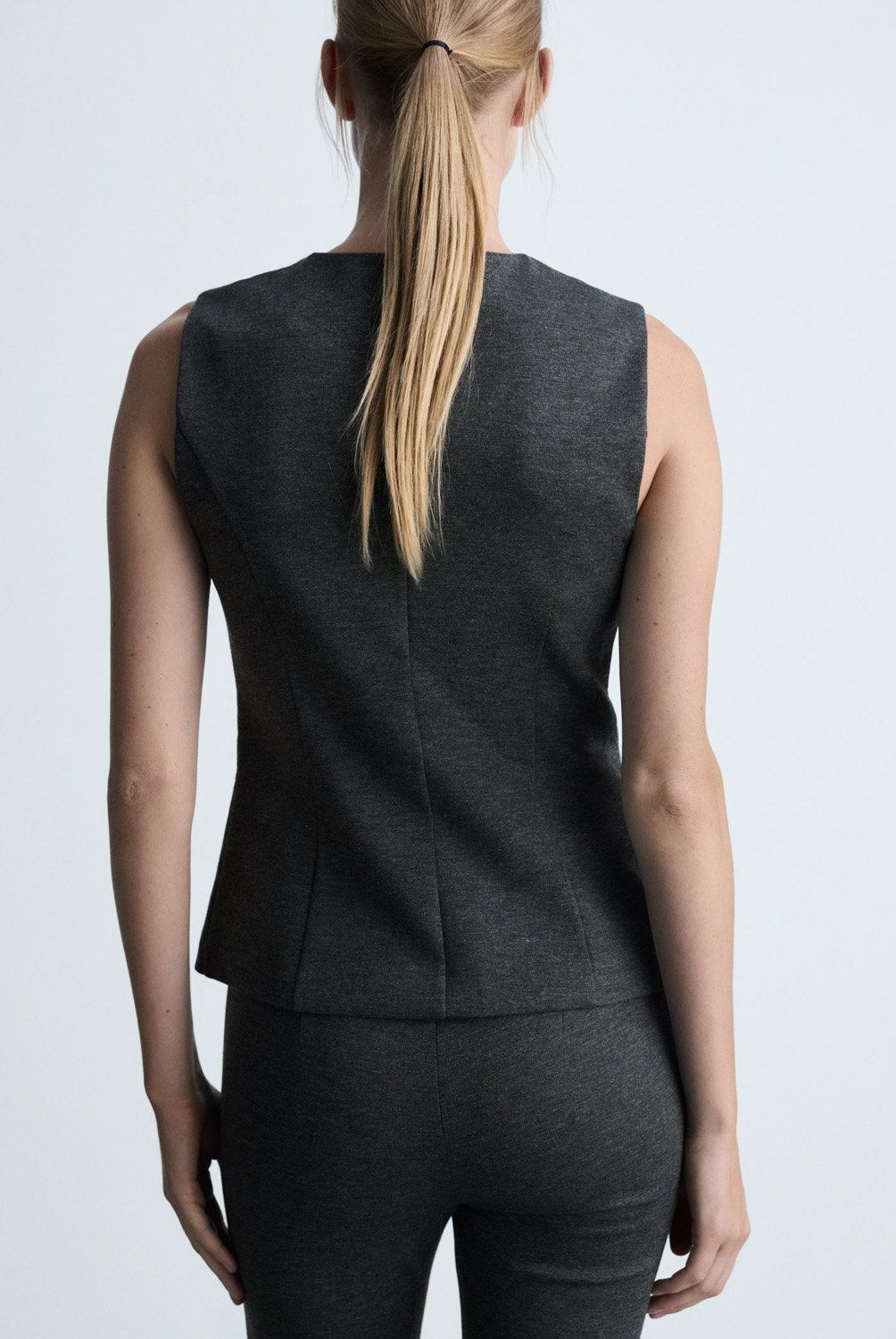 MANGO - Chaqueta Entallado Botones Mujer Mango