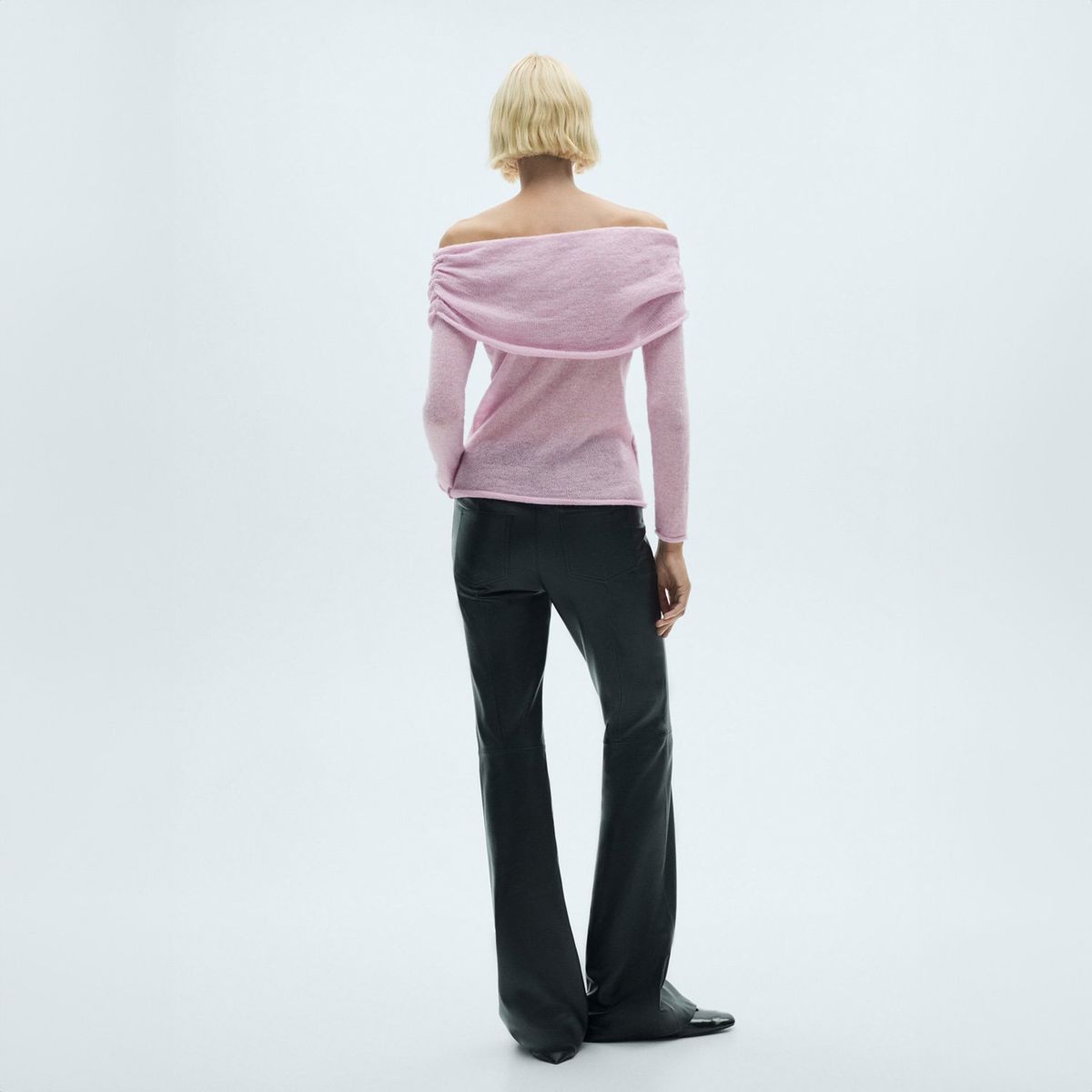 MANGO - Sweater Detalle Fruncido Mujer Mango