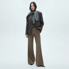 MANGO - Pantalón Recto Rayas Mujer