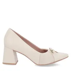 USAFLEX - Zapato Formal Mujer Cuero Amarillo