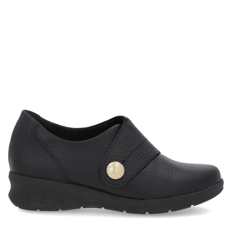 USAFLEX Zapato Casual Mujer Cuero Negro