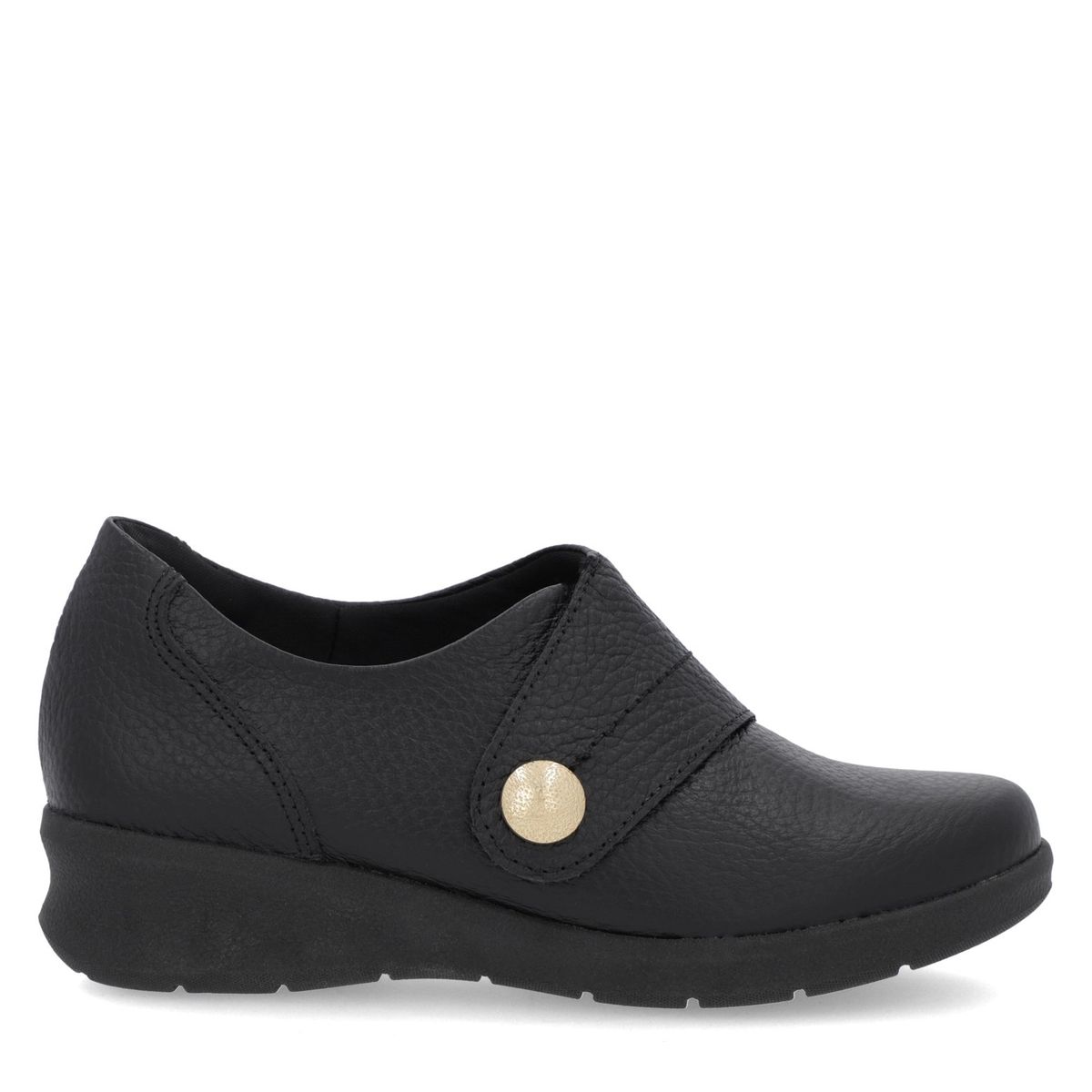 USAFLEX - Zapato Casual Mujer Cuero Negro Usaflex