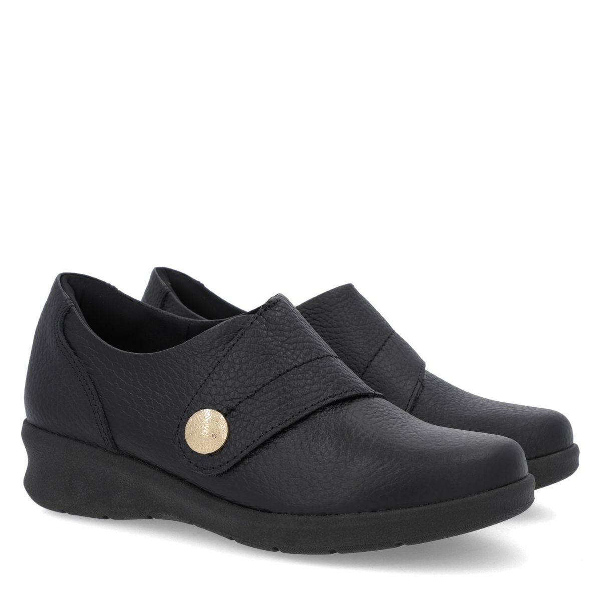 USAFLEX - Zapato Casual Mujer Cuero Negro Usaflex