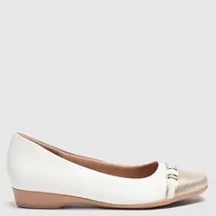 USAFLEX - Ballerina Mujer Cuero Beige
