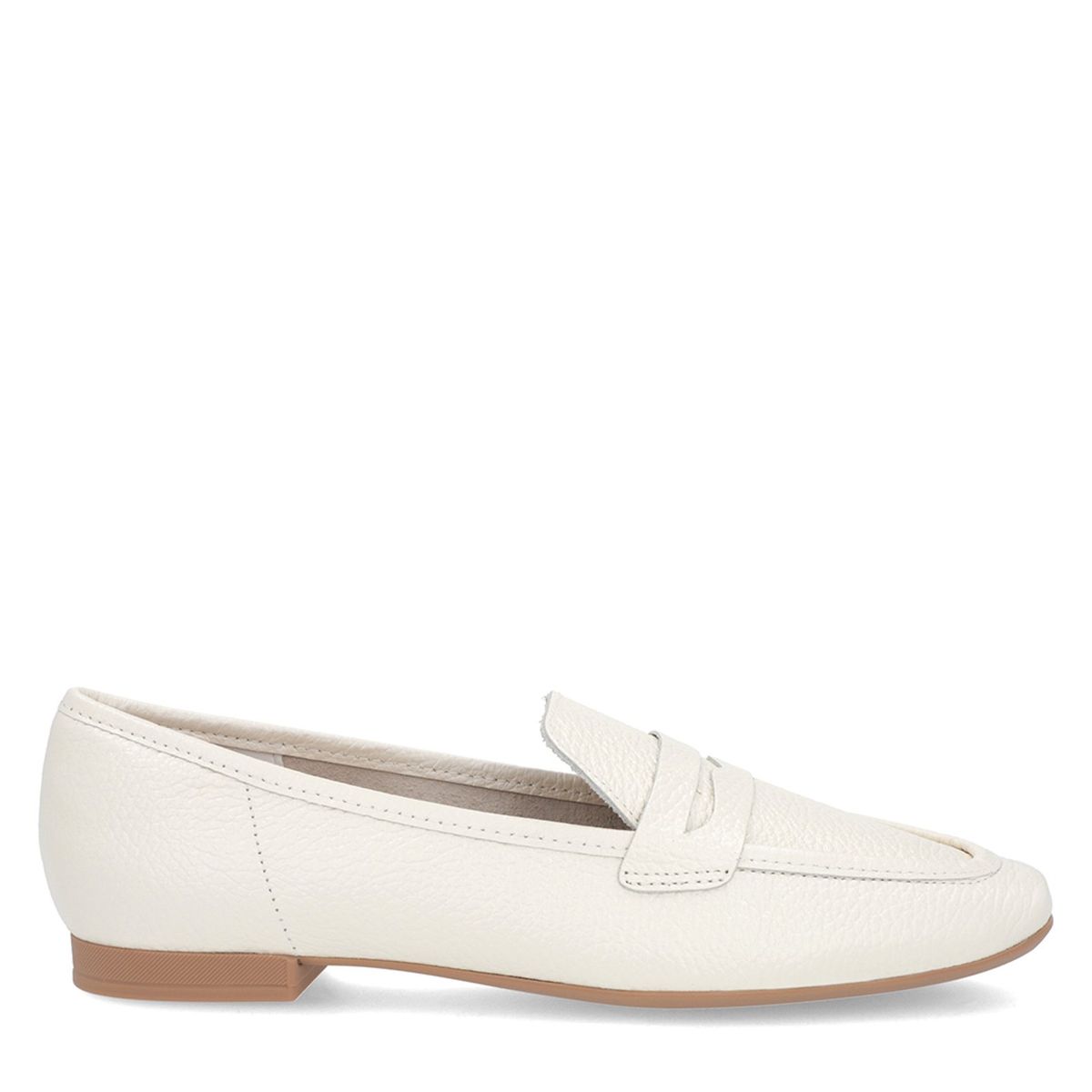 USAFLEX - Mocasín Mujer Cuero Beige Usaflex