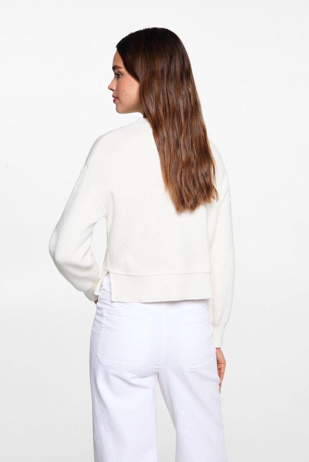 MANGO TEEN - Sweater Punto Rayas Mujer Mango Teen