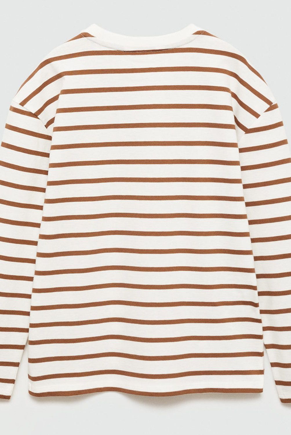 MANGO KIDS - Polera Manga Larga Rayas Niño Mango Kids