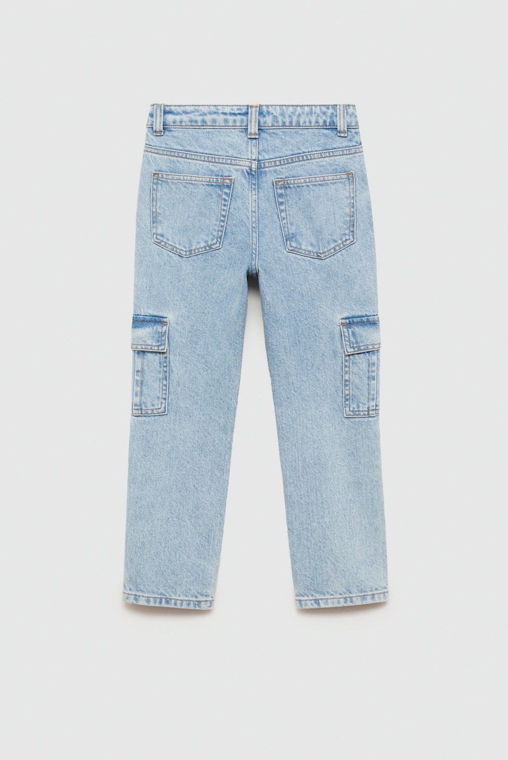 MANGO KIDS - Jeans Cargo Bolsillos Niño Mango Kids