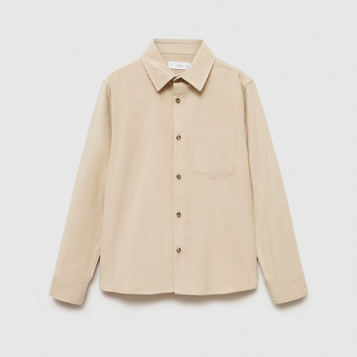 MANGO KIDS - Camisa Pana Regular Fit Niño Mango Kids