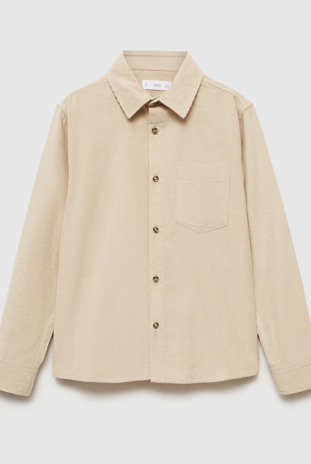 MANGO KIDS - Camisa Pana Regular Fit Niño Mango Kids