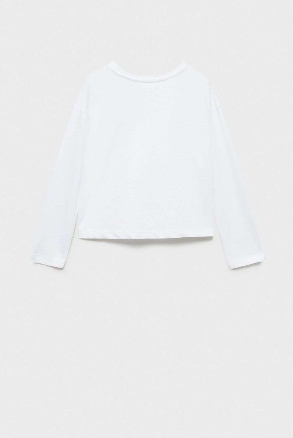 MANGO KIDS - Polera Detalles Bordados Niña Mango Kids