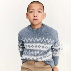MANGO KIDS - Sweater Jacquard Niño