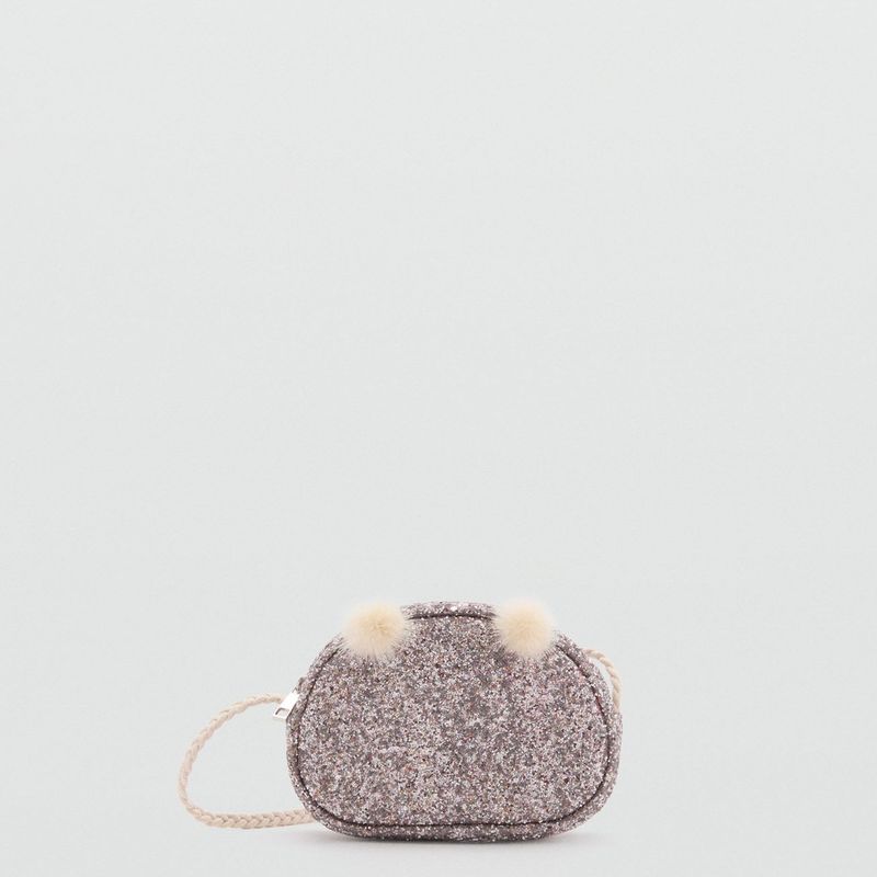 MANGO KIDS - Bolso Orejitas Purpurina Niña Mango Kids