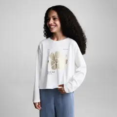 MANGO KIDS - Polera Estampada Algodón Niña