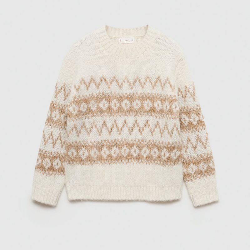 MANGO KIDS - Sweater Jacquard Niño Mango Kids