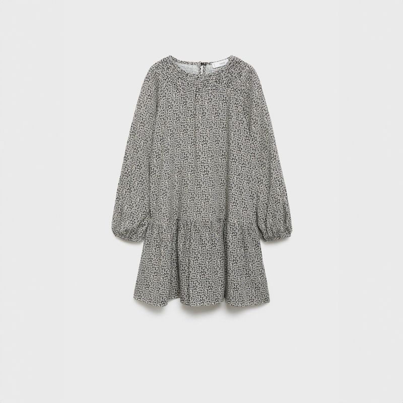 MANGO KIDS - Vestido Estampado Floral Niña Mango Kids