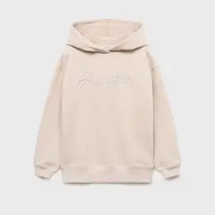 MANGO KIDS - Polerón Algodón Detalle Bordado Niña