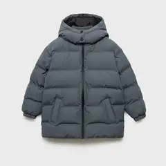 MANGO KIDS - Parka Acolchado Cuello Subido Niño