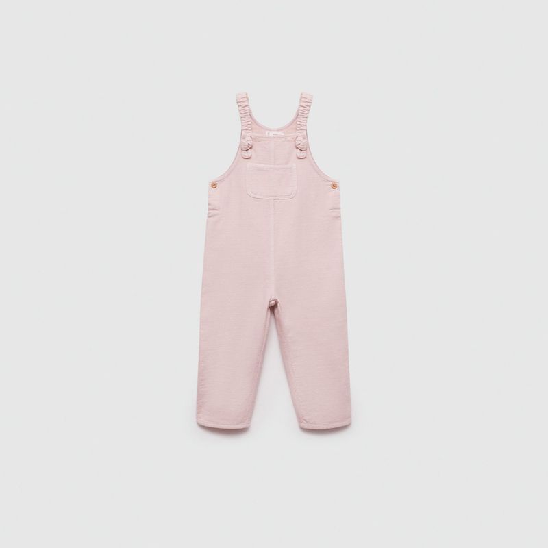 MANGO KIDS - Jardinera Algodón Bebé Niña Mango Kids