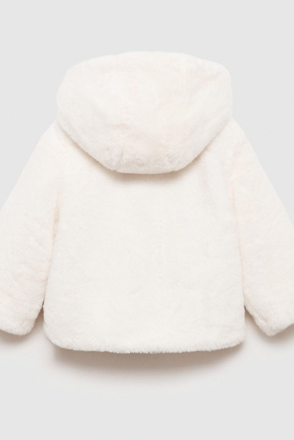 MANGO KIDS - Abrigo de Pelo Bebé niña Mango Kids