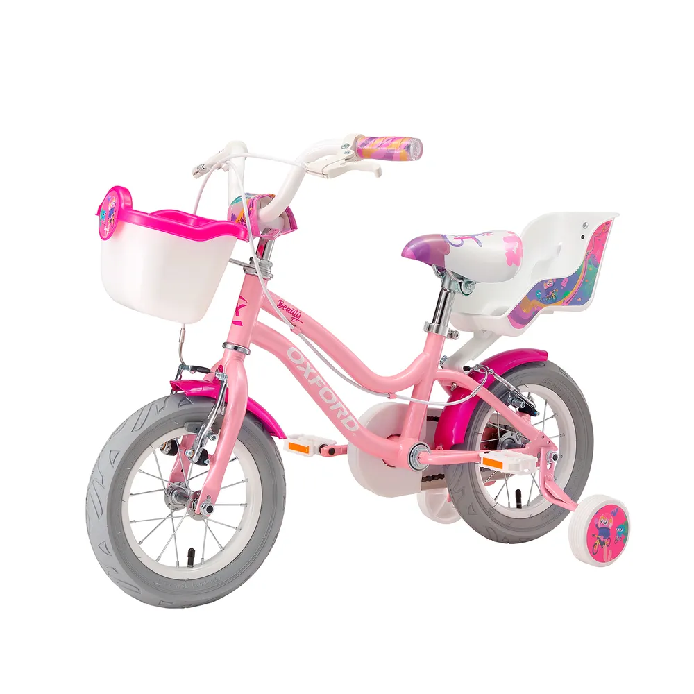 Bicicleta Infantil Beauty Aro 12 1 Velocidad - Rosado, foto 3