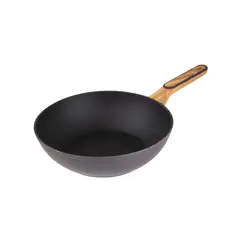 BERGNER - Wok Aluminio Forjado 28 cm Charcoal