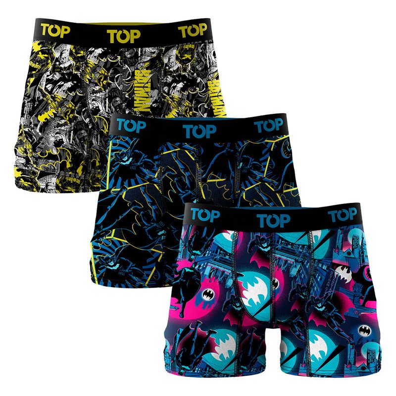 TOP - Pack 3 Boxer Algodón Hombre Top