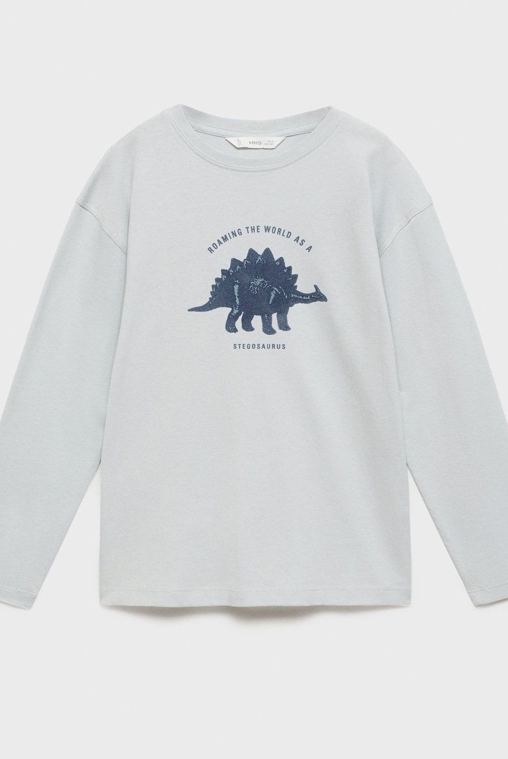 MANGO KIDS - Polera Estampado Dinosario Niño Mango Kids