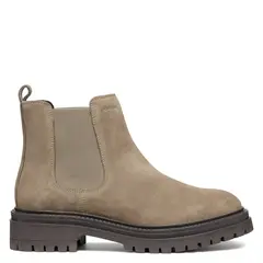 GEOX - Botín Mujer Cuero Beige