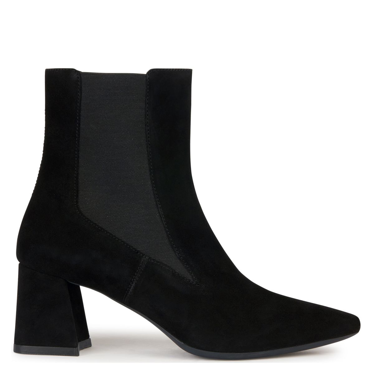 GEOX - Botín Mujer Cuero Negro Geox