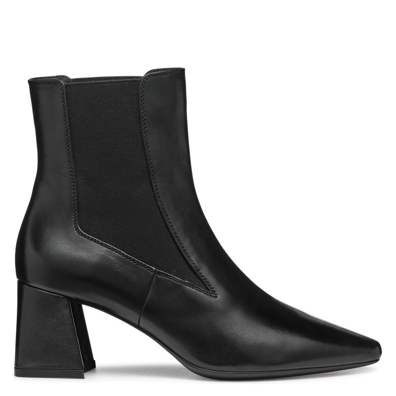 GEOX - Botín Mujer Cuero Negro Geox