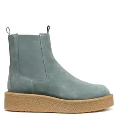 GEOX - Botín Mujer Cuero Verde