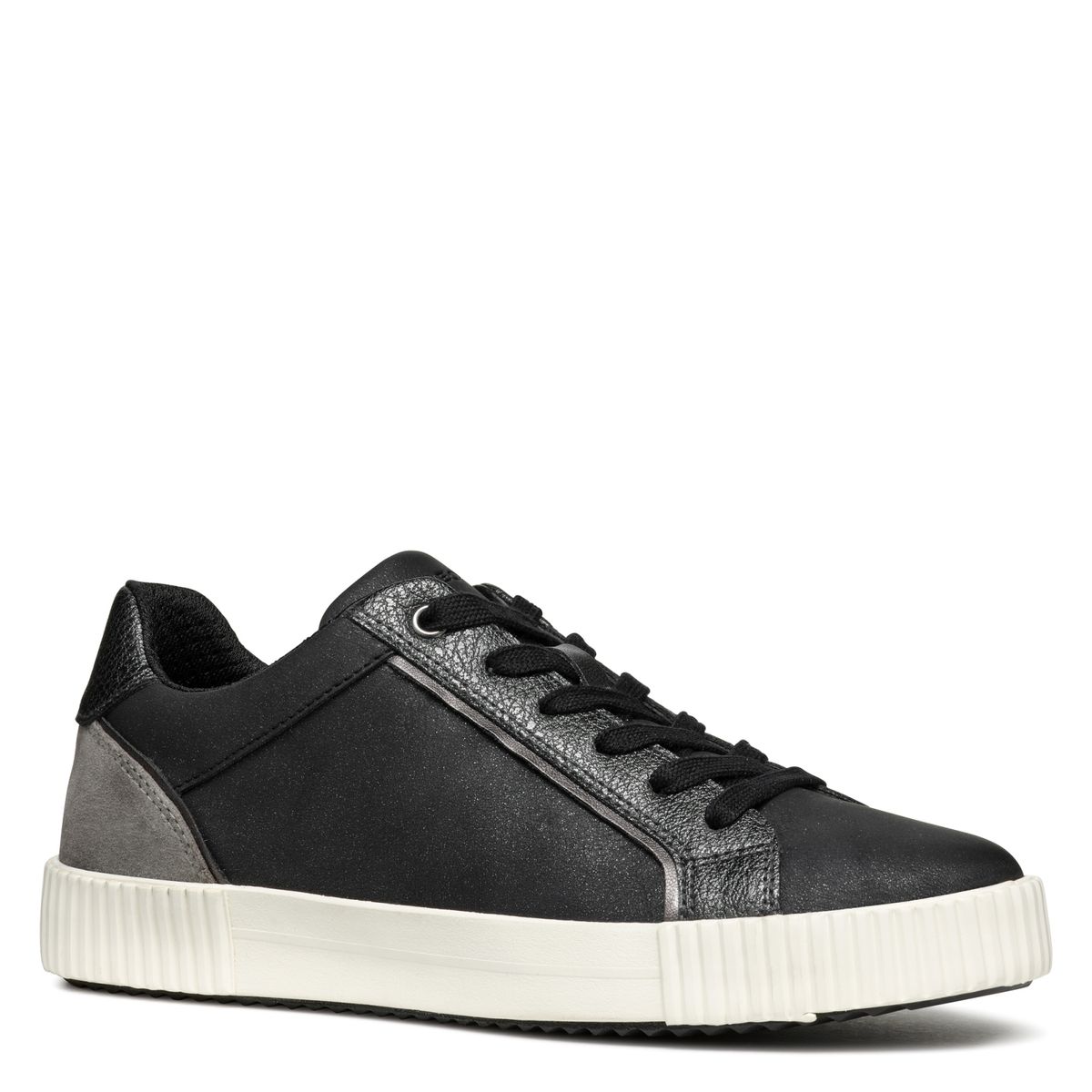 GEOX - Zapatilla Urbana Mujer Negro Geox