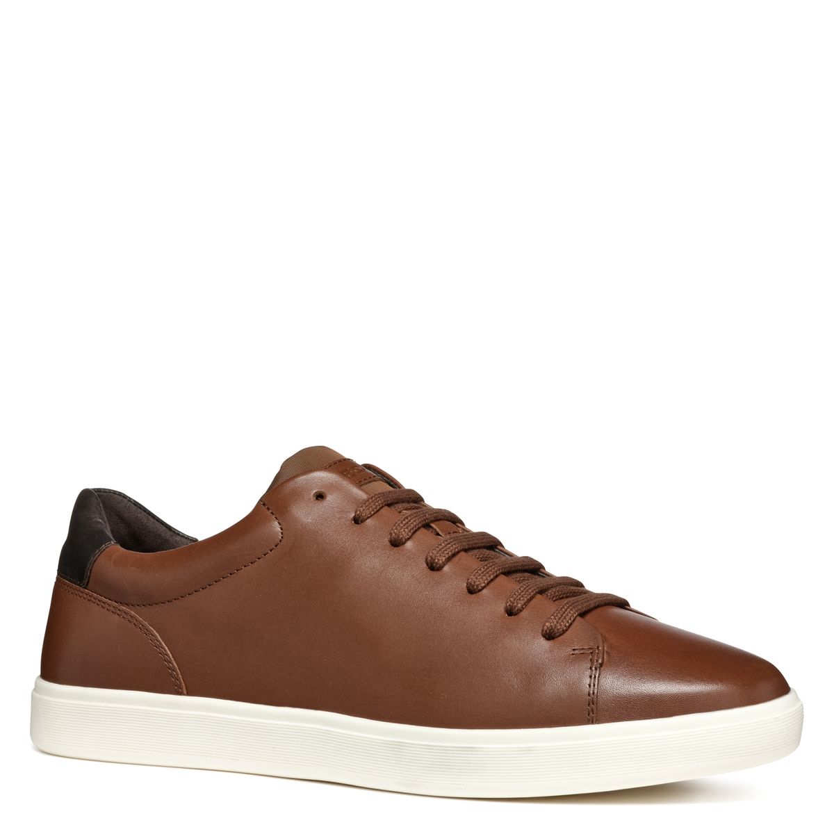 GEOX - Zapatilla Urbana Hombre Cuero Café Geox