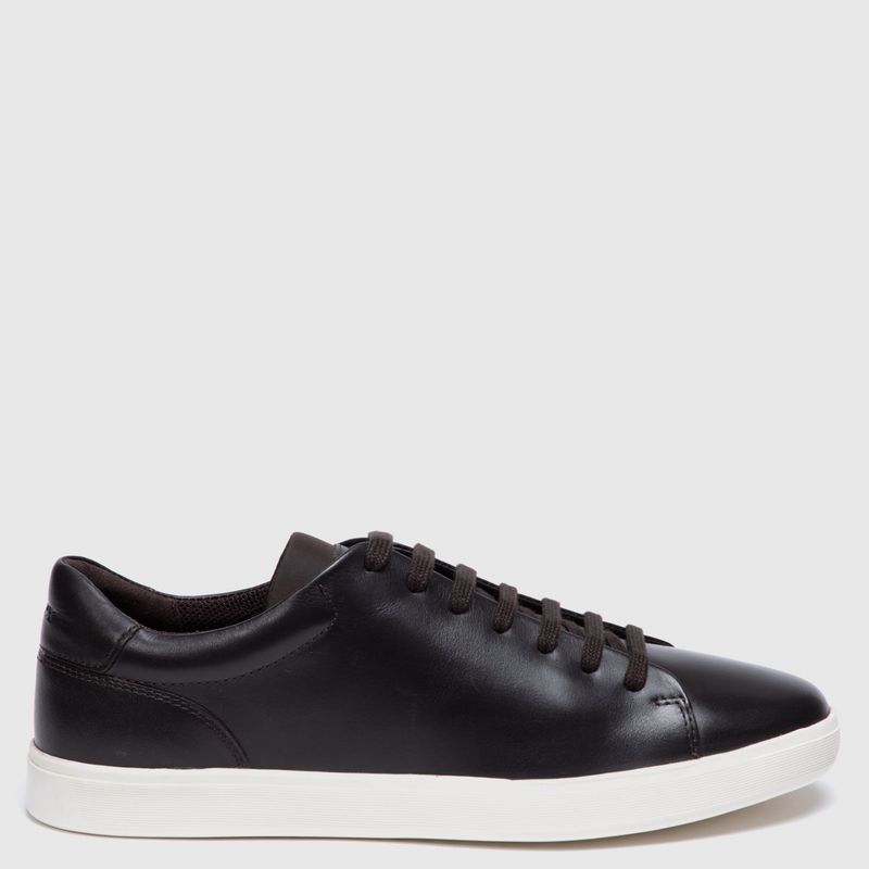 GEOX - Zapatilla Urbana Hombre Cuero Café Geox