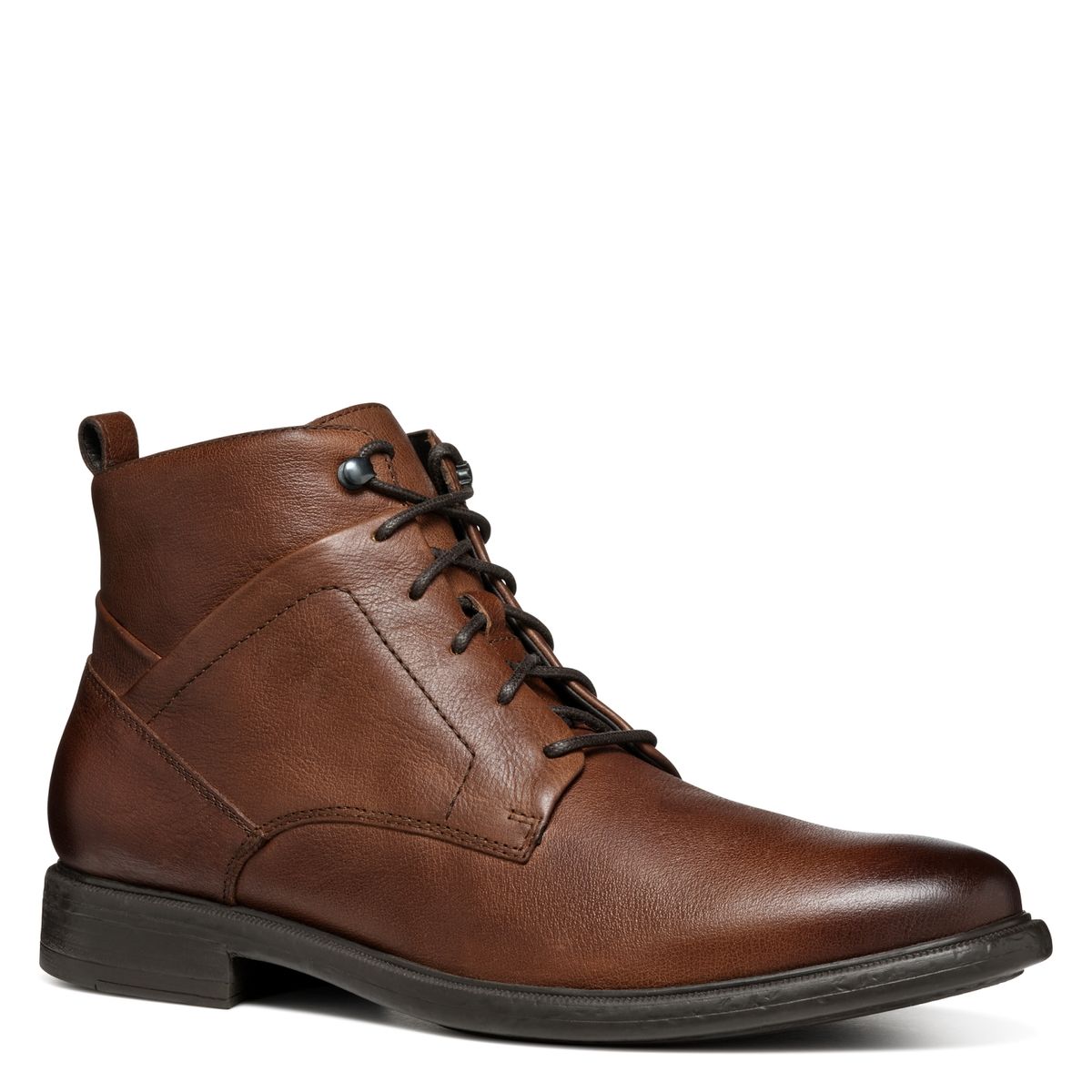 GEOX - Botas Hombre Cuero Café Geox