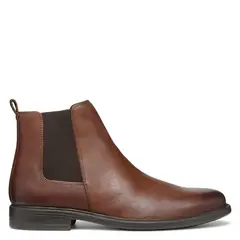 GEOX - Botas Hombre Cuero Café
