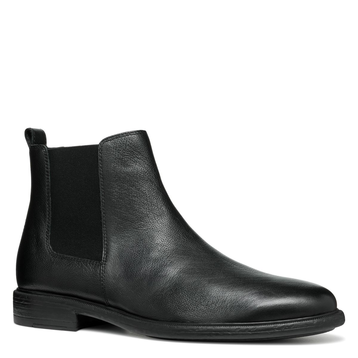 GEOX - Botas Hombre Cuero Negro Geox