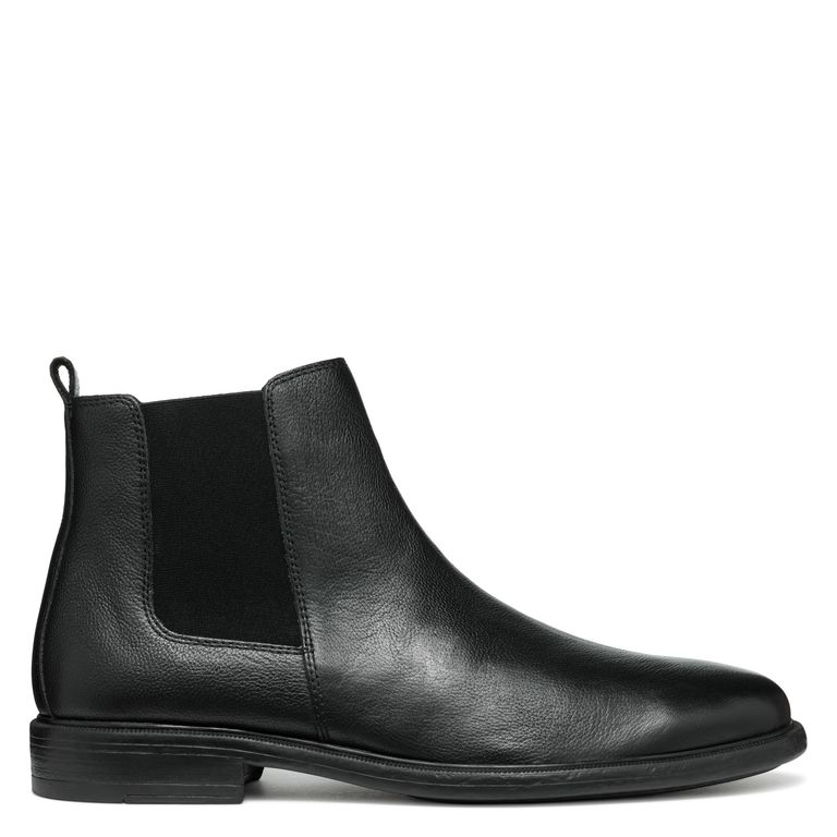 Botas Hombre Cuero Negro