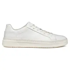 GEOX - Zapatilla Urbana Hombre Cuero Blanco