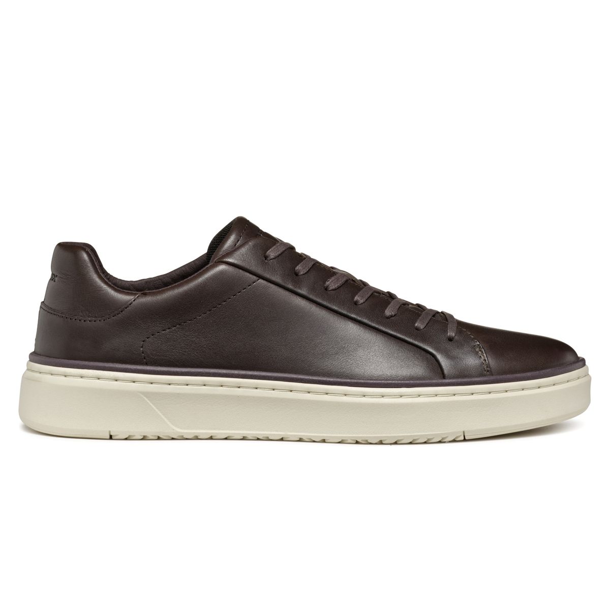GEOX - Zapatilla Urbana Hombre Cuero Café Geox