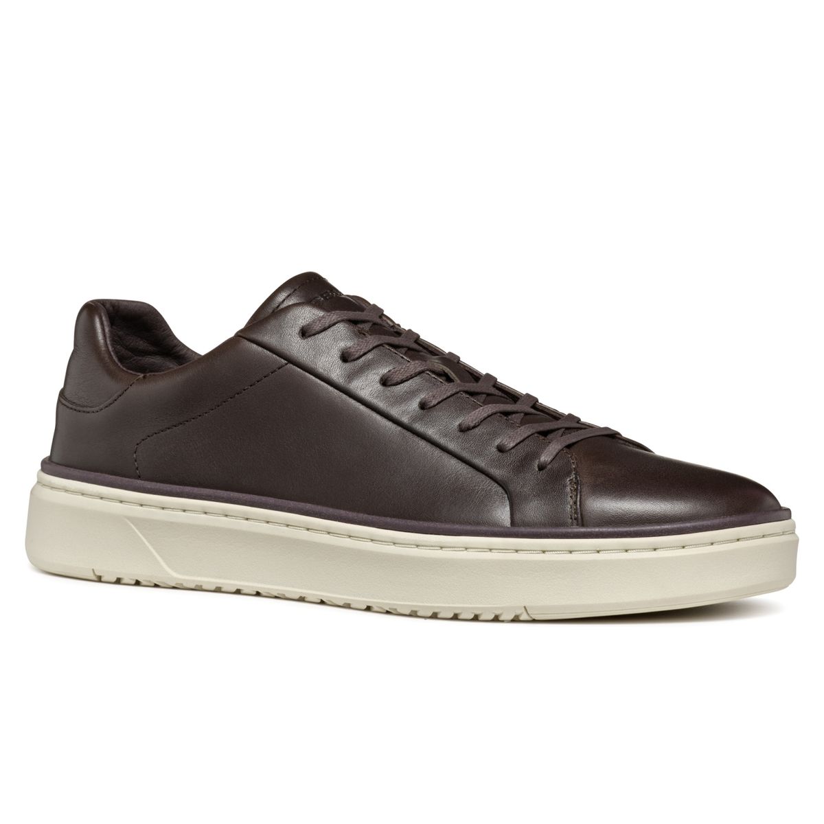 GEOX - Zapatilla Urbana Hombre Cuero Café Geox