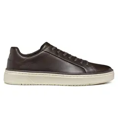 GEOX - Zapatilla Urbana Hombre Cuero Café