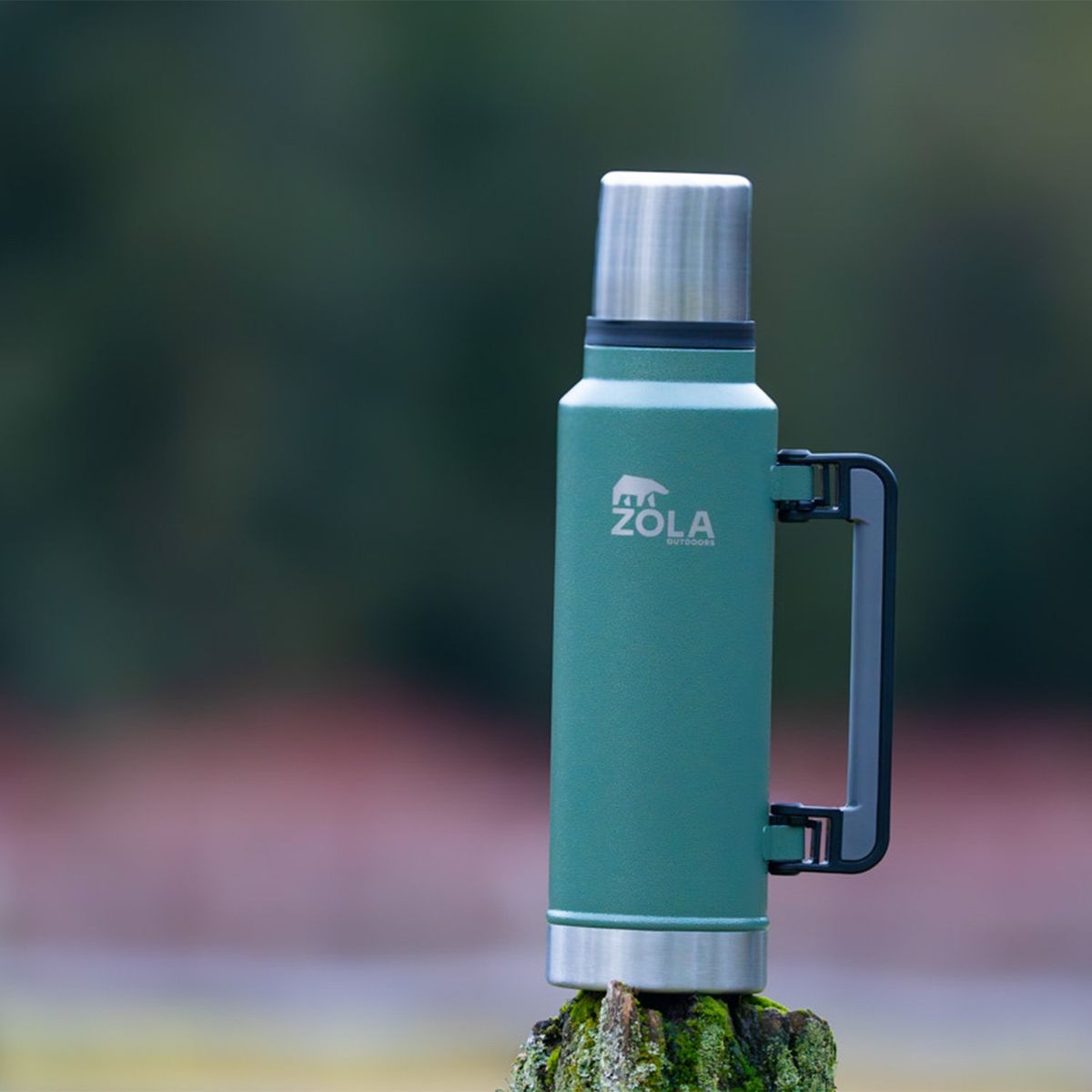 ZOLA OUTDOORS - Termo Líquido 1,3 Litros Green Forest Zola Outdoors