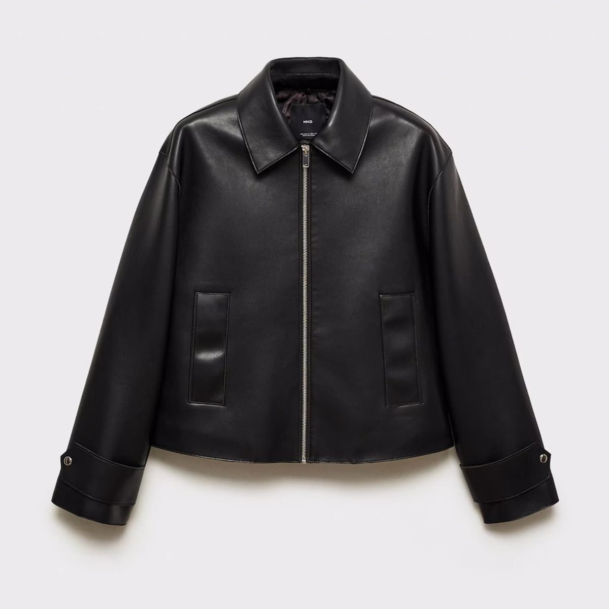 MANGO - Chaqueta Cuello Borreguito Desmontable Mujer Mango