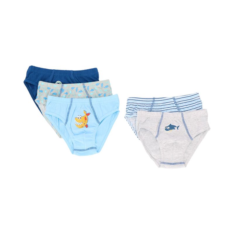 MOTA - Pack 5 Slip Algodón Niño Mota