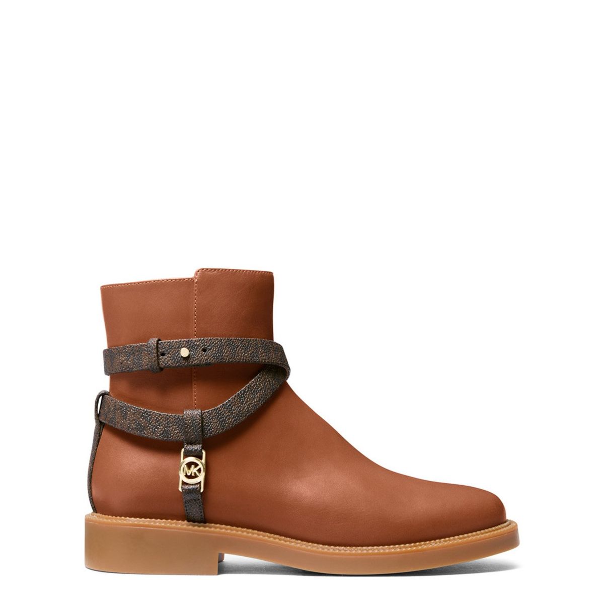 MICHAEL KORS - Botín Mujer Cuero Café Michael Kors