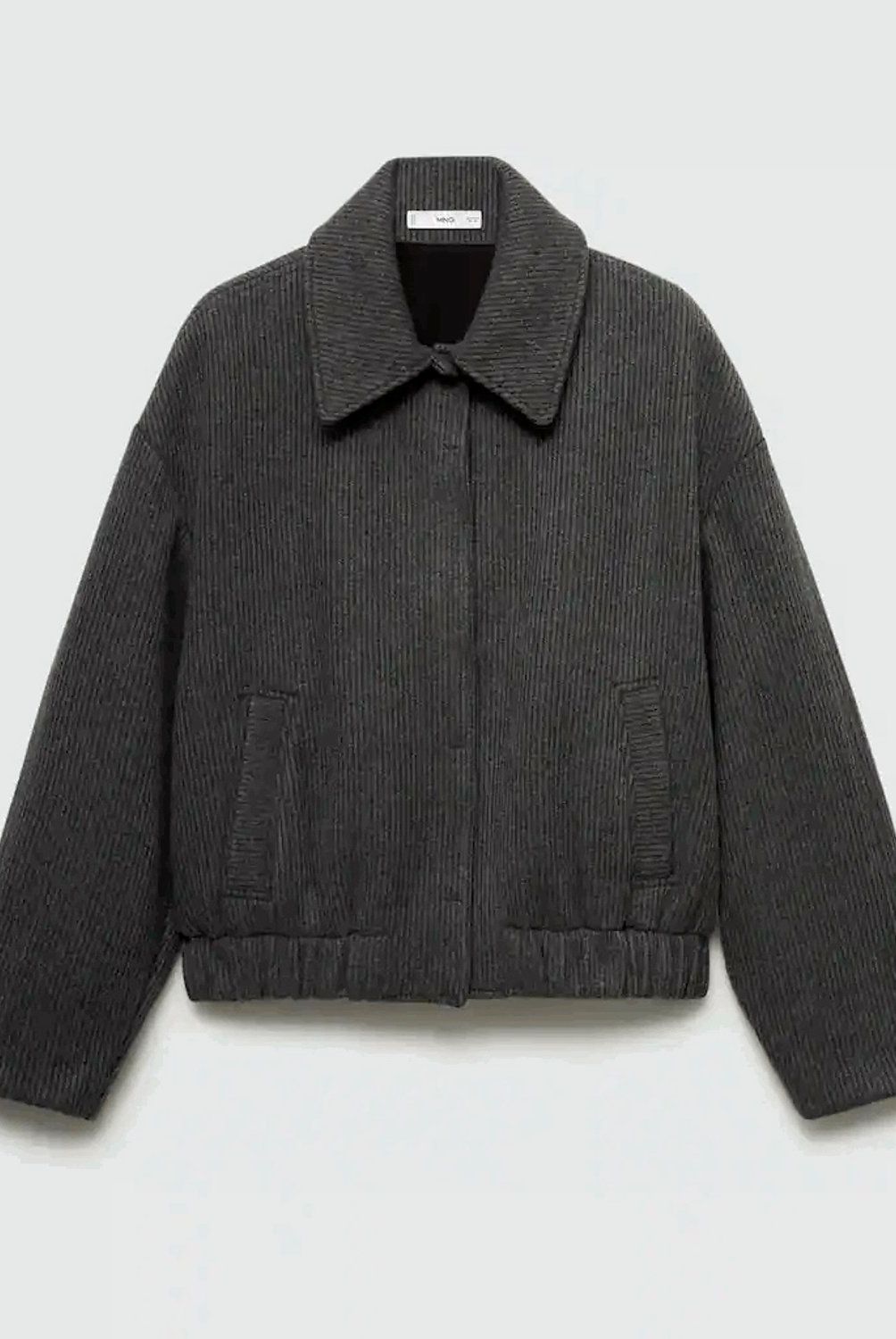 MANGO - Chaqueta Punto Bolsillos Mujer Mango