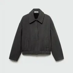 MANGO - Chaqueta Punto Bolsillos Mujer