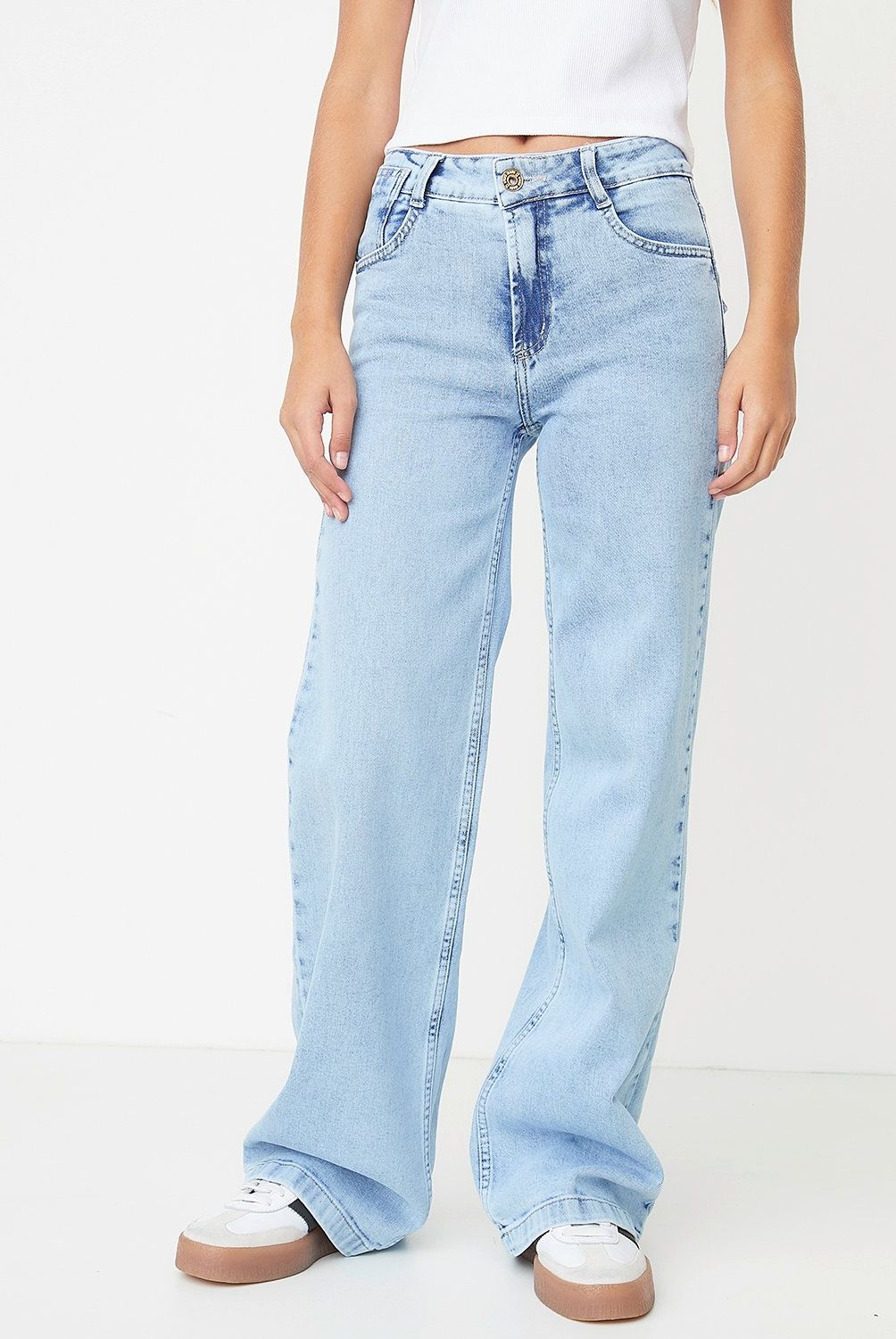 EFESIS - Jeans Flare Tiro Alto Mujer Efesis